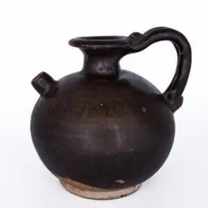 Rare Antique Chinese Brown-glazed Stoneware Ewer. Five Dynasties / Song Dynasty Style