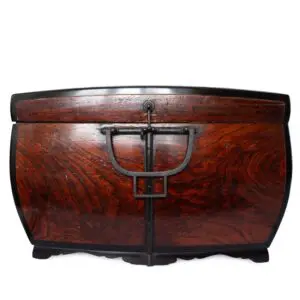 Rare Antique Japanese Kiri Wood Hitsu Storage Box. Edo Period, 19th Century