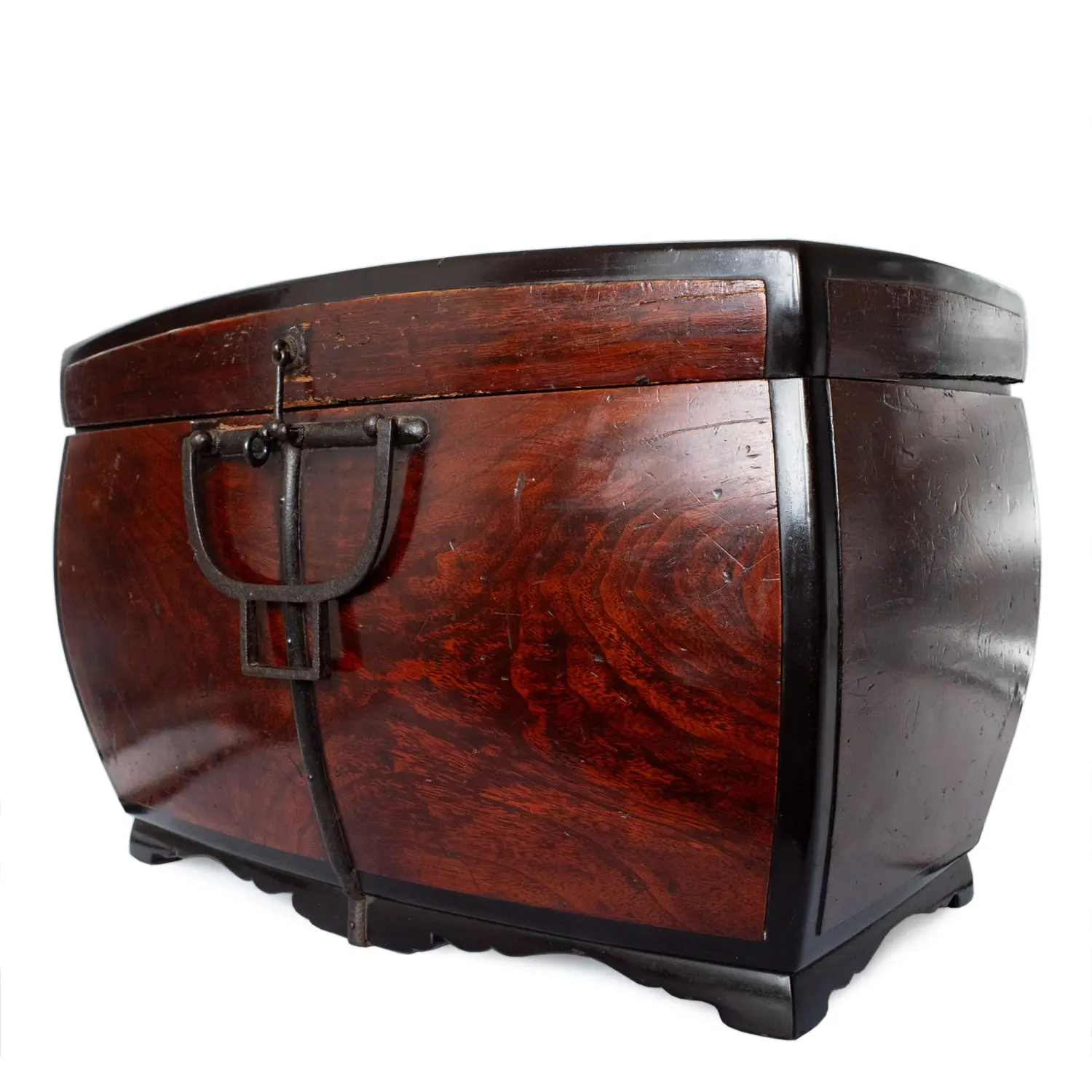 Rare Antique Japanese Kiri Wood Hitsu Storage Box. Edo Period, 19th Century