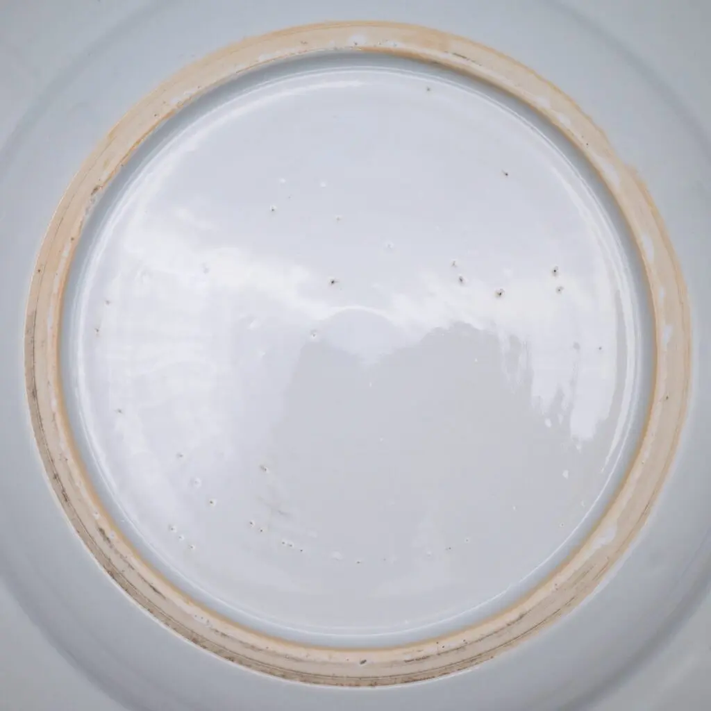 Kangxi-Yongzheng period blue and white porcelain dish, early 18th century