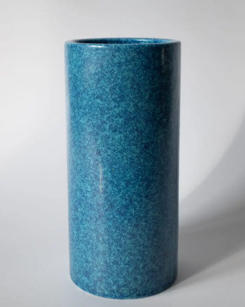 Fine Chinese Antique Robins Egg Glazed Porcelain Brush Pot Vase 19th-20th C