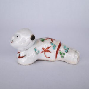 Pair of Antique Japanese Kakiemon Style Arita Porcelain Whistles, c ...