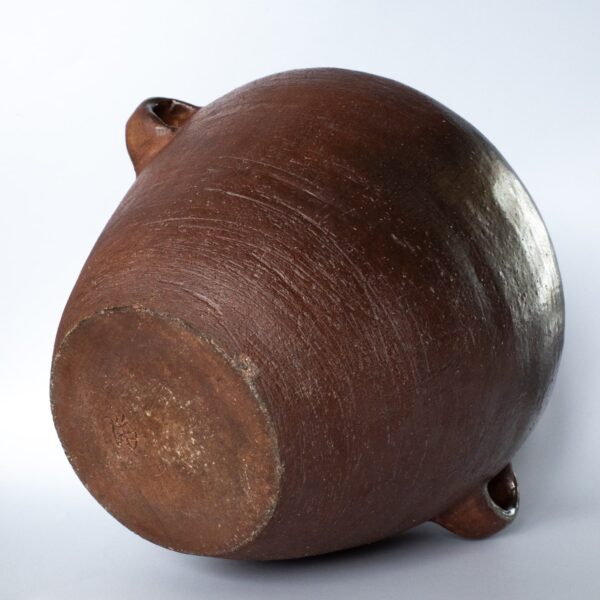 Fine Japanese Tamba-Tachikui or Echizen Ware Jar in Chinese Neolithic Style