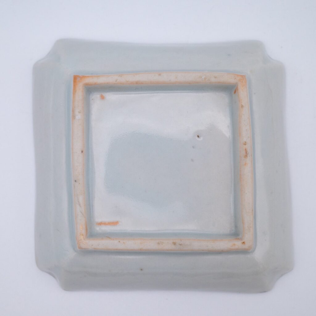 Rectangular blue and white 'ko-sometsuke' dish with a leaping carp, late Ming dynasty, first half of the 17th century