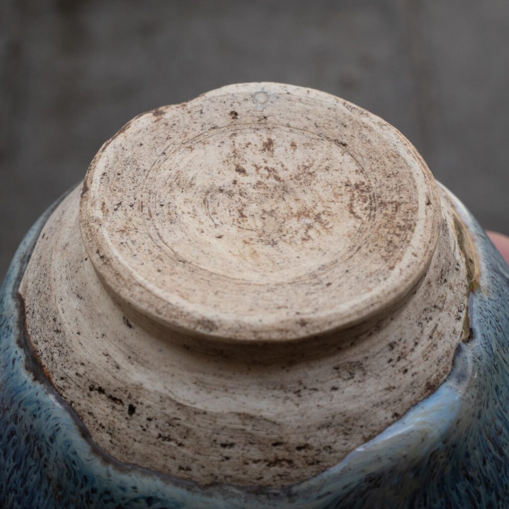Junyao type flambe glazed tea bowl, c. 15th-16th century, Ming Dynasty