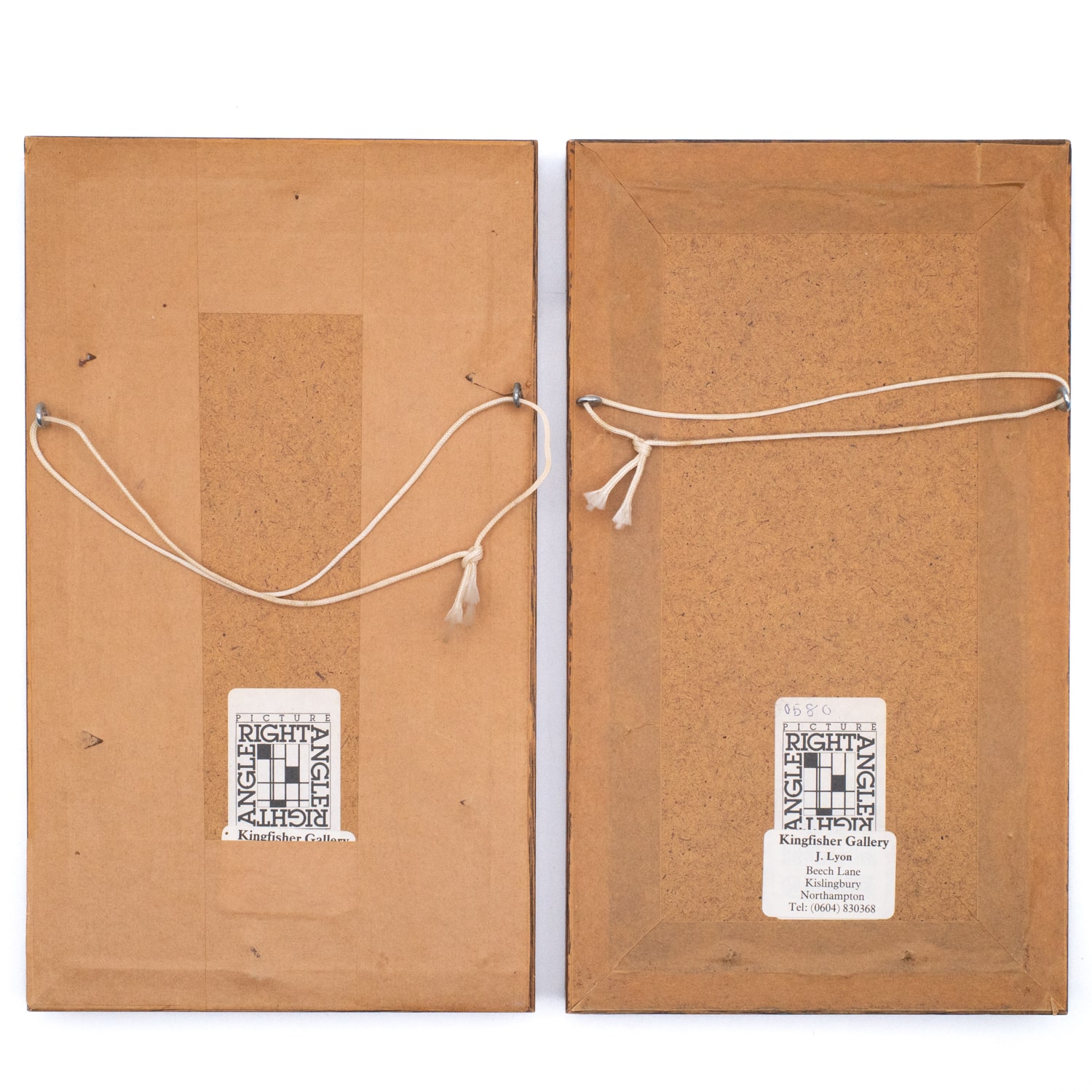 Pair of Chinese Antique Export Paintings on Pith Paper 19th Century Qing Dynasty