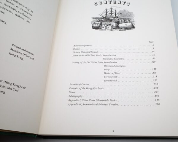 Silver & Carving of The Old China Trade Neville John Irons 1st ed 1983 RARE BOOK
